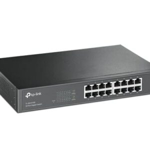 TP-Link TL-SG1016D switch No administrado L2 Gigabit Ethernet (10/100/1000) Negro