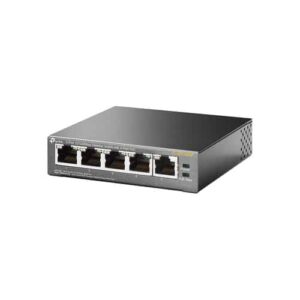 TP-Link TL-SF1005P switch No administrado Fast Ethernet (10/100) Energía sobre Ethernet (PoE) Negro TP-Link TL-SF1005P switch No administrado Fast Ethernet (10/100) Energía sobre Ethernet (PoE) Negro
