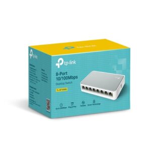 TP-Link TL-SF1008D switch No administrado Fast Ethernet (10/100) Blanco TP-Link TL-SF1008D switch No administrado Fast Ethernet (10/100) Blanco