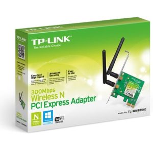 TP-Link TL-WN881ND adaptador y tarjeta de red Interno WLAN 300 Mbit/s TP-Link TL-WN881ND adaptador y tarjeta de red Interno WLAN 300 Mbit/s