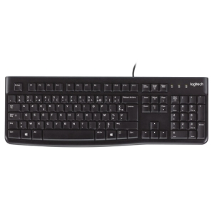 Logitech Keyboard K120 for Business teclado USB AZERTY Belga Negro
