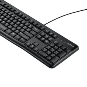 Logitech Keyboard K120 for Business teclado USB AZERTY Belga Negro