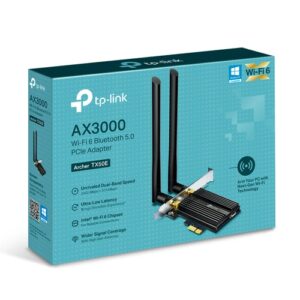 TP-Link Archer TX50E WLAN / Bluetooth 2402 Mbit/s TP-Link Archer TX50E WLAN / Bluetooth 2402 Mbit/s