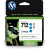 HP Paquete de 3 cartuchos de Tinta DesignJet 712 cian de 29 ml HP Paquete de 3 cartuchos de Tinta DesignJet 712 cian de 29 ml