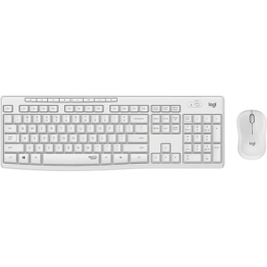 Logitech MK295 Silent Wireless Combo teclado Ratón incluido USB QWERTZ Alemán Blanco