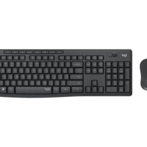 Logitech MK295 Silent Wireless Combo teclado Ratón incluido RF inalámbrico AZERTY Belga Grafito