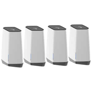 NETGEAR Orbi Pro WiFi 6 Tri-band Mesh System (SXK80B4) Tribanda (2,4 GHz/5 GHz/5 GHz) Wi-Fi 6 (802.11ax) Gris, Blanco 19 Interno
