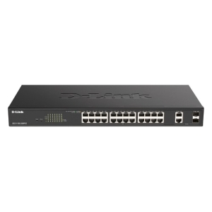 D-Link DGS-1100-26MPV2 switch Gestionado L2 Gigabit Ethernet (10/100/1000) Energía sobre Ethernet (PoE) Negro