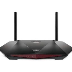 NETGEAR Nighthawk XR1000 WiFi 6 Gaming Router router inalámbrico Gigabit Ethernet Doble banda (2,4 GHz / 5 GHz) Negro