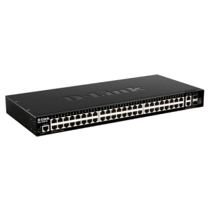 D-Link DGS-1520-52/E switch Gestionado L3 10G Ethernet (100/1000/10000) 1U Negro