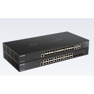 D-Link DXS-1210-28S switch Gestionado L2/L3 10G Ethernet (100/1000/10000) 1U Negro