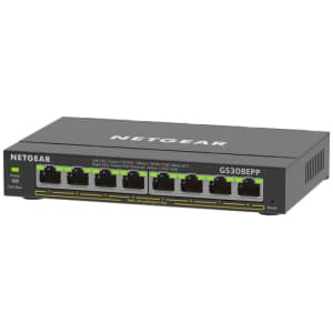 NETGEAR 8-Port Gigabit Ethernet High-Power PoE+ Plus Switch (GS308EPP) Gestionado L2/L3 Gigabit Ethernet (10/100/1000) Energía sobre Ethernet (PoE) Negro NETGEAR 8-Port Gigabit Ethernet High-Power PoE+ Plus Switch (GS308EPP) Gestionado L2/L3 Gigabit Ethernet (10/100/1000) Energía sobre Ethernet (PoE) Negro
