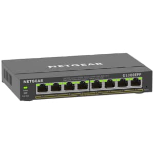 NETGEAR 8-Port Gigabit Ethernet High-Power PoE+ Plus Switch (GS308EPP) Gestionado L2/L3 Gigabit Ethernet (10/100/1000) Energía sobre Ethernet (PoE) Negro NETGEAR 8-Port Gigabit Ethernet High-Power PoE+ Plus Switch (GS308EPP) Gestionado L2/L3 Gigabit Ethernet (10/100/1000) Energía sobre Ethernet (PoE) Negro