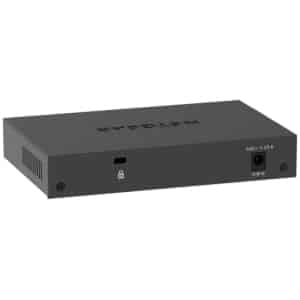 NETGEAR 5-Port Gigabit Ethernet PoE+ Plus Switch (GS305EP) Gestionado L2/L3 Gigabit Ethernet (10/100/1000) Energía sobre Ethernet (PoE) Negro NETGEAR 5-Port Gigabit Ethernet PoE+ Plus Switch (GS305EP) Gestionado L2/L3 Gigabit Ethernet (10/100/1000) Energía sobre Ethernet (PoE) Negro