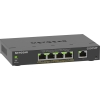 NETGEAR 5-Port Gigabit Ethernet PoE+ Plus Switch (GS305EP) Gestionado L2/L3 Gigabit Ethernet (10/100/1000) Energía sobre Ethernet (PoE) Negro NETGEAR 5-Port Gigabit Ethernet PoE+ Plus Switch (GS305EP) Gestionado L2/L3 Gigabit Ethernet (10/100/1000) Energía sobre Ethernet (PoE) Negro