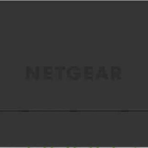 NETGEAR 5-Port Gigabit Ethernet PoE+ Plus Switch (GS305EP) Gestionado L2/L3 Gigabit Ethernet (10/100/1000) Energía sobre Ethernet (PoE) Negro NETGEAR 5-Port Gigabit Ethernet PoE+ Plus Switch (GS305EP) Gestionado L2/L3 Gigabit Ethernet (10/100/1000) Energía sobre Ethernet (PoE) Negro