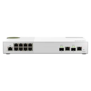 QNAP QSW-M2108-2C switch Gestionado L2 2.5G Ethernet (100/1000/2500) Gris