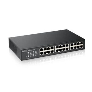 Zyxel GS1100-24E No administrado Gigabit Ethernet (10/100/1000) Negro Zyxel GS1100-24E No administrado Gigabit Ethernet (10/100/1000) Negro