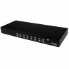 StarTech.com Conmutador Switch KVM 8 Puertos de Vídeo VGA HD15 USB 2.0 USB A PS/2 – 1U Rack Estante