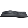 Logitech Ergo K860 teclado RF Wireless + Bluetooth Italiano Grafito