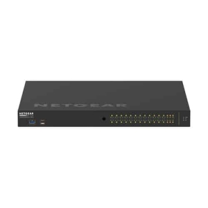 NETGEAR M4250-26G4XF-PoE+ Gestionado L2/L3 Gigabit Ethernet (10/100/1000) Energía sobre Ethernet (PoE) 1U Negro