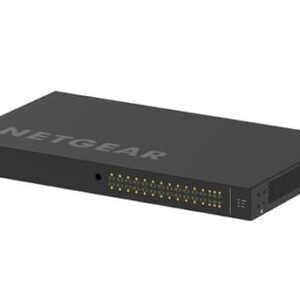 NETGEAR GSM4230P-100EUS switch Gestionado L2/L3 Gigabit Ethernet (10/100/1000) Energía sobre Ethernet (PoE) 1U Negro