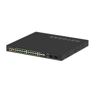 NETGEAR GSM4230UP Gestionado L2/L3 Gigabit Ethernet (10/100/1000) Energía sobre Ethernet (PoE) 1U Negro