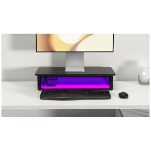 Kensington Soporte para monitor UVStand™ con compartimento de desinfección UVC