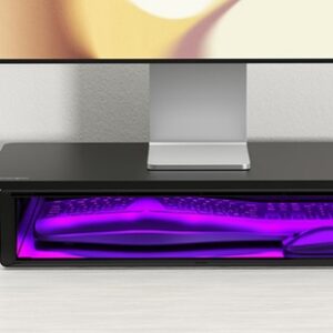 Kensington Soporte para monitor UVStand™ con compartimento de desinfección UVC