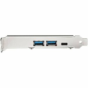 StarTech.com Tarjeta PCIe de 5 Puertos USB -Tarjeta PCI Express USB 3.1 Gen2 10Gbps con 1 Puerto USB-C y 2 Puertos USB-A – 1 Terminal IDC de 2 puertos -Tarjeta Controladora PCI Express USB Tipo C
