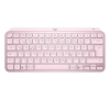 Logitech MX Keys Mini teclado RF Wireless + Bluetooth QWERTY Inglés Rosa Logitech MX Keys Mini teclado RF Wireless + Bluetooth QWERTY Inglés Rosa