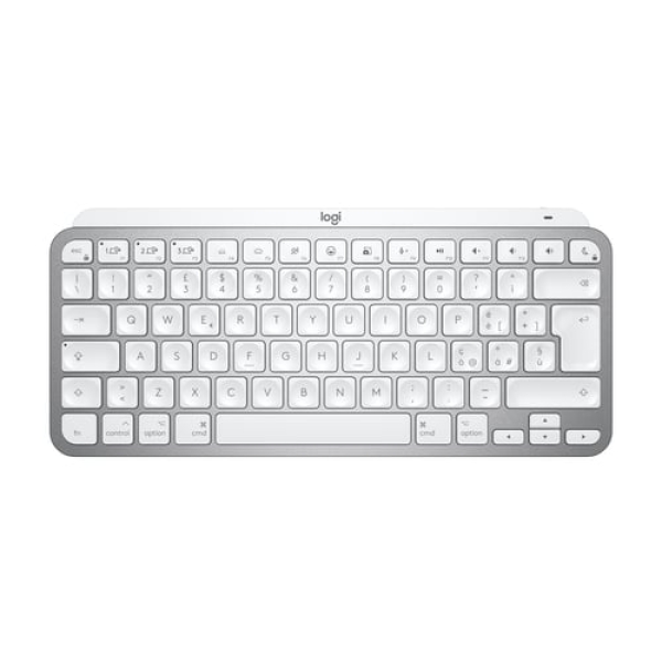 Logitech MX Keys Mini For Mac Minimalist Wireless Illuminated Keyboard teclado Bluetooth Italiano Gris