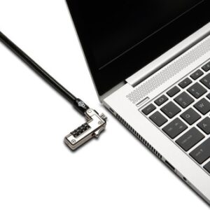 Kensington Candado fino de combinación con cable ultra NanoSaver®