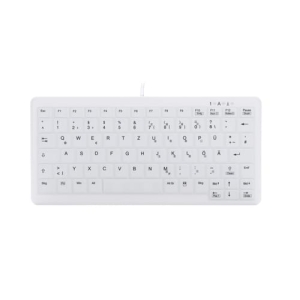 CHERRY AK-C4110 teclado USB QWERTZ Alemán Blanco