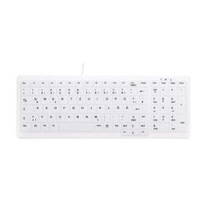 CHERRY AK-C7000 teclado USB QWERTZ Alemán Blanco