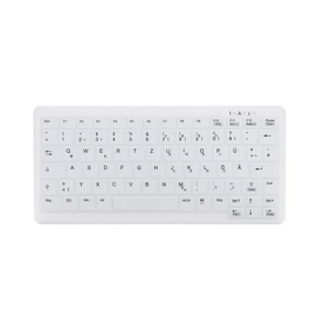 CHERRY AK-C4110 teclado RF inalámbrico QWERTZ Alemán Blanco