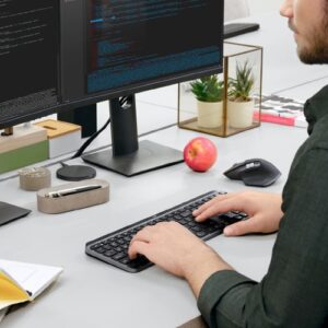 Logitech Mx Keys For Business teclado Bluetooth Suizo Grafito Logitech Mx Keys For Business teclado Bluetooth Suizo Grafito