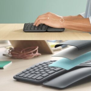 Logitech K860 for Business teclado Bluetooth Suizo Grafito Logitech K860 for Business teclado Bluetooth Suizo Grafito