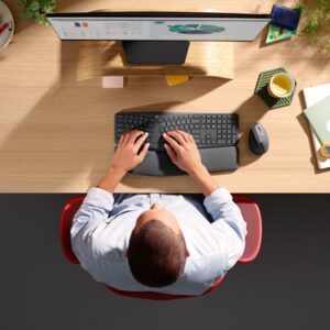 Logitech K860 for Business teclado Bluetooth Español Grafito Logitech K860 for Business teclado Bluetooth Español Grafito