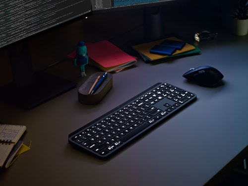 Logitech MX Keys for Business teclado RF Wireless + Bluetooth Inglés internacional Grafito Logitech MX Keys for Business teclado RF Wireless + Bluetooth Inglés internacional Grafito