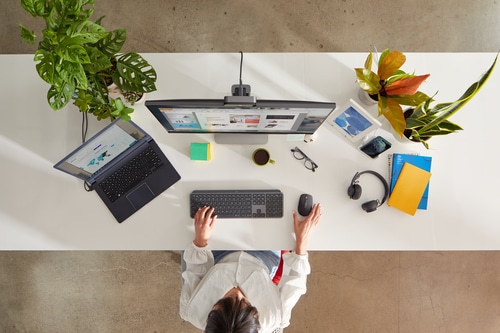 Logitech MX Keys for Business teclado RF Wireless + Bluetooth Inglés internacional Grafito Logitech MX Keys for Business teclado RF Wireless + Bluetooth Inglés internacional Grafito