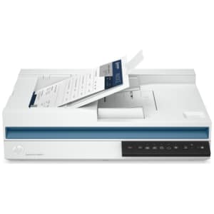 HP Scanjet Pro 2600 f1 Escáner de superficie plana y alimentador automático de documentos (ADF) 600 x 600 DPI A4 Blanco