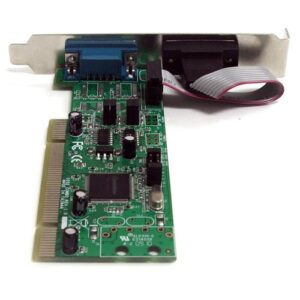 StarTech.com Tarjeta Adaptadora PCI de 2 Puertos Serie RS422/485 DB9 UART 161050 5V o 3.3V