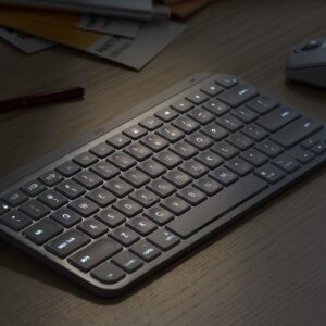 Logitech Mx Keys Mini For Business teclado RF Wireless + Bluetooth QWERTY Inglés Grafito