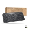 Logitech Mx Keys Mini For Business teclado RF Wireless + Bluetooth QWERTY Inglés Grafito Logitech Mx Keys Mini For Business teclado RF Wireless + Bluetooth QWERTY Inglés Grafito
