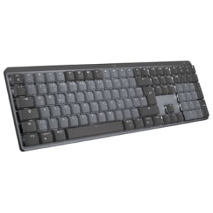 Logitech MX Mechanical teclado RF Wireless + Bluetooth QWERTZ Alemán Grafito, Gris Gris