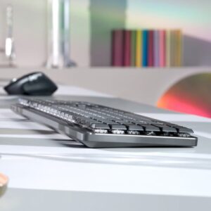 Logitech MX Mechanical teclado RF Wireless + Bluetooth QWERTY Internacional de EE.UU. Logitech MX Mechanical teclado RF Wireless + Bluetooth QWERTY Internacional de EE.UU.