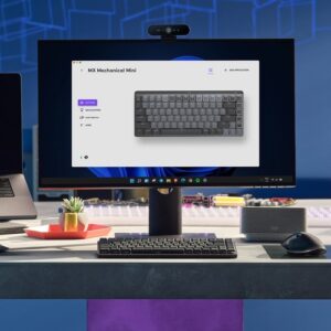 Logitech MX Mini Mechanical teclado RF Wireless + Bluetooth QWERTZ Suizo Grafito, Gris Logitech MX Mini Mechanical teclado RF Wireless + Bluetooth QWERTZ Suizo Grafito, Gris
