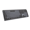 Logitech MX Mechanical teclado RF Wireless + Bluetooth QWERTY Internacional de EE.UU. Grafito, Gris Logitech MX Mechanical teclado RF Wireless + Bluetooth QWERTY Internacional de EE.UU. Grafito