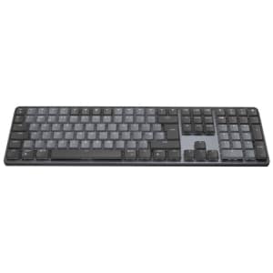 Logitech MX Mechanical teclado RF Wireless + Bluetooth QWERTY Inglés del Reino Unido Grafito, Gris Gris